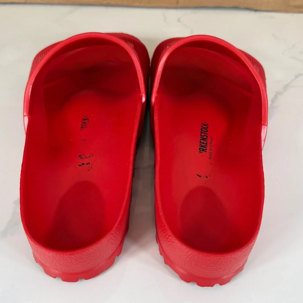 Birkenstock Barbados EVA Red Sport Slide Sandals Mens 11 US/ 44 Waterproof